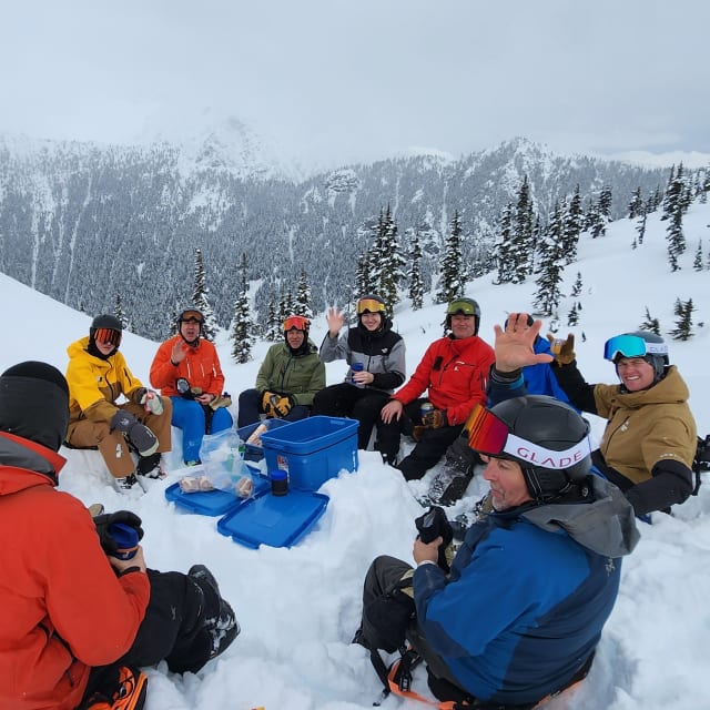 Heli-Skiing photo from March 15, 2025